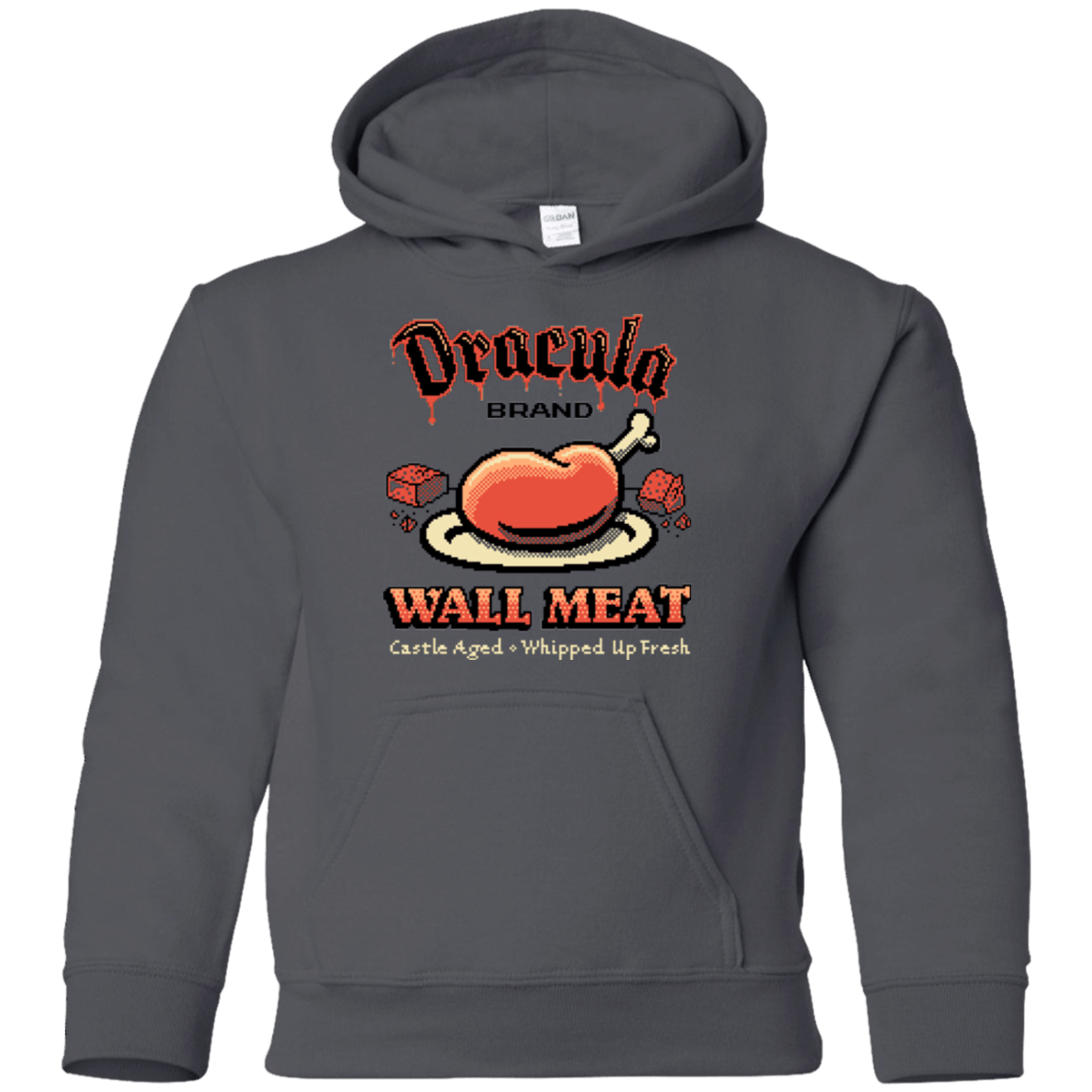 Sweatshirts Charcoal / YS Wall Meat Youth Hoodie