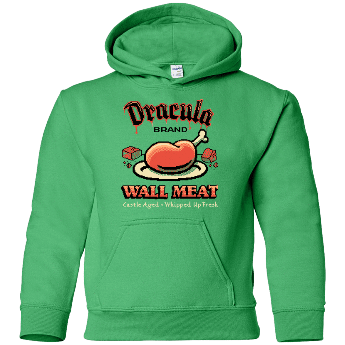Sweatshirts Irish Green / YS Wall Meat Youth Hoodie