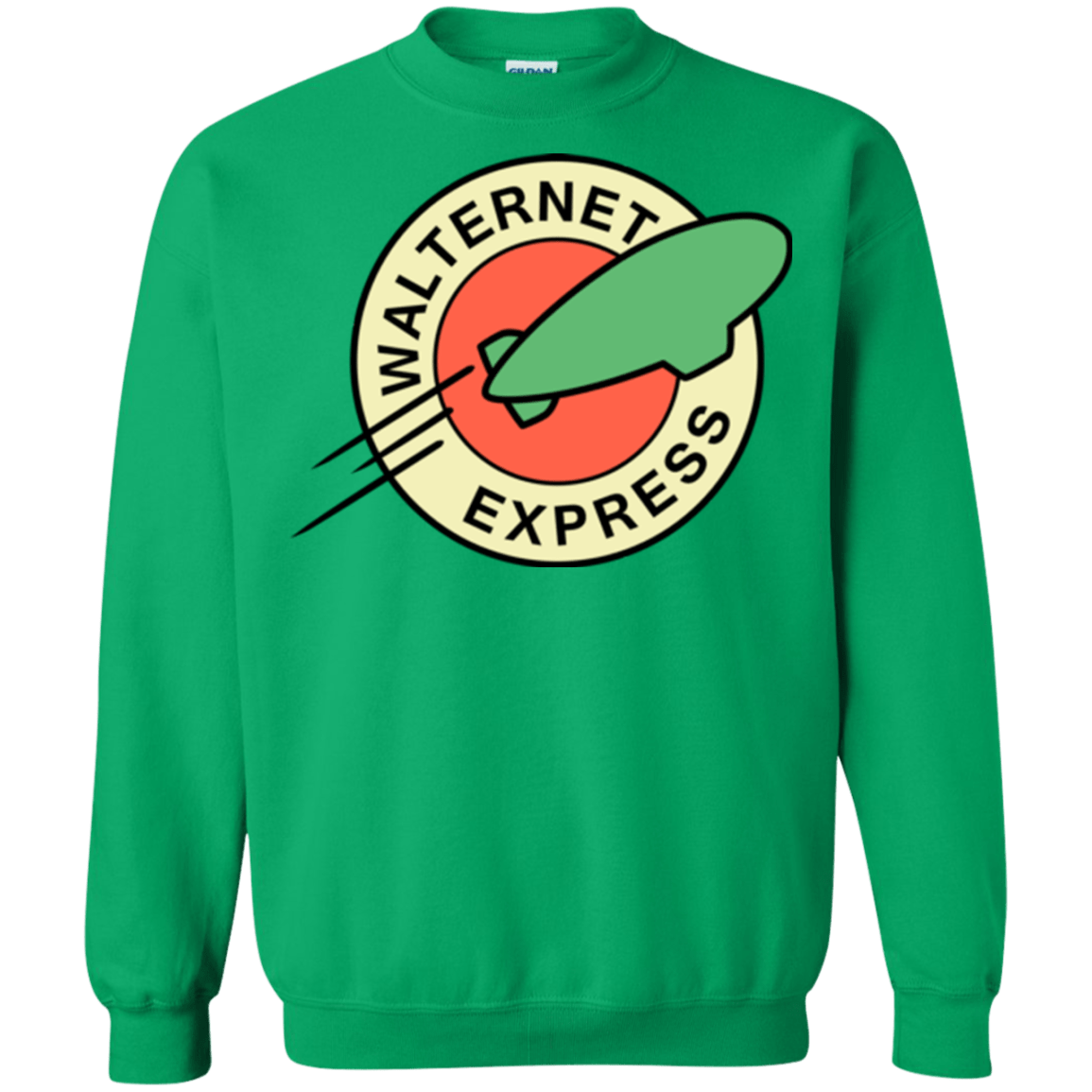 Sweatshirts Irish Green / Small Walternet Express Crewneck Sweatshirt