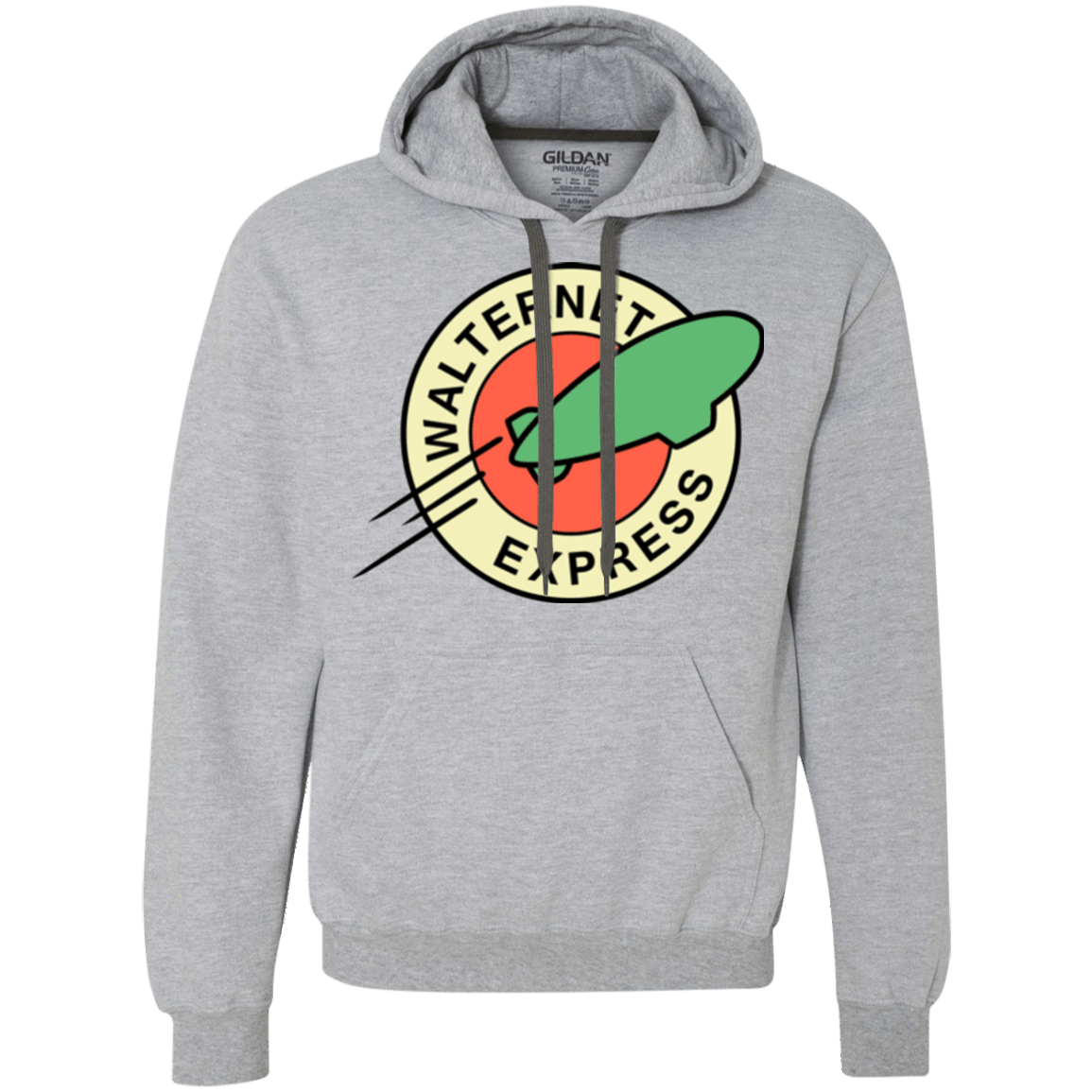 Sweatshirts Sport Grey / Small Walternet Express Premium Fleece Hoodie