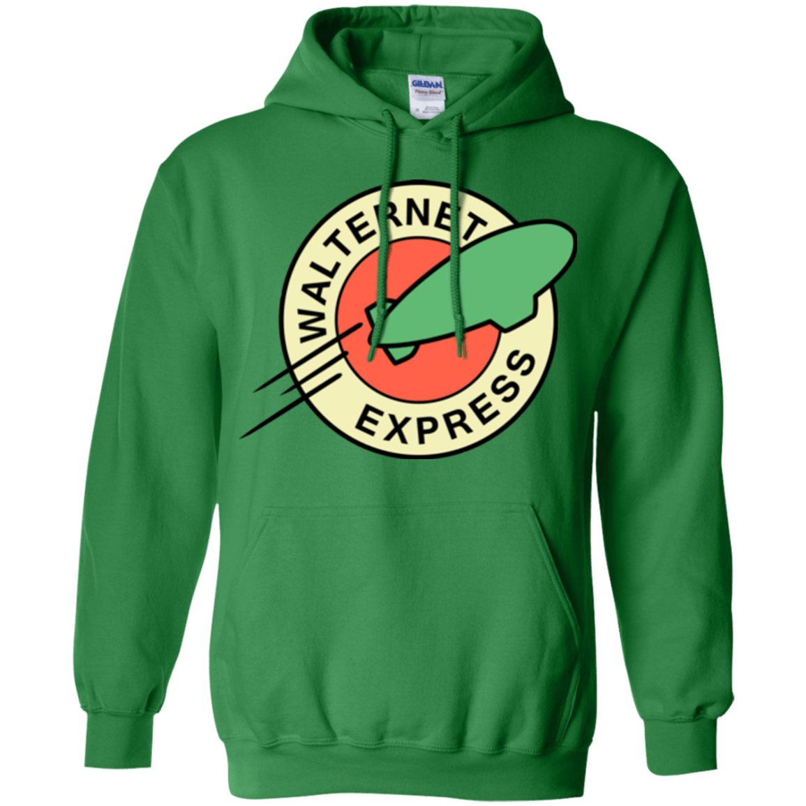 Sweatshirts Irish Green / Small Walternet Express Pullover Hoodie