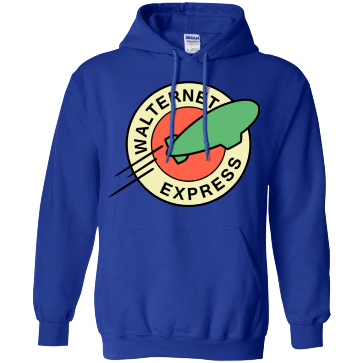 Sweatshirts Royal / Small Walternet Express Pullover Hoodie