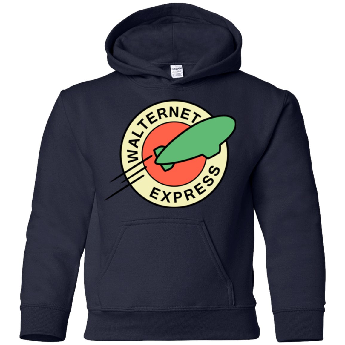 Sweatshirts Navy / YS Walternet Express Youth Hoodie