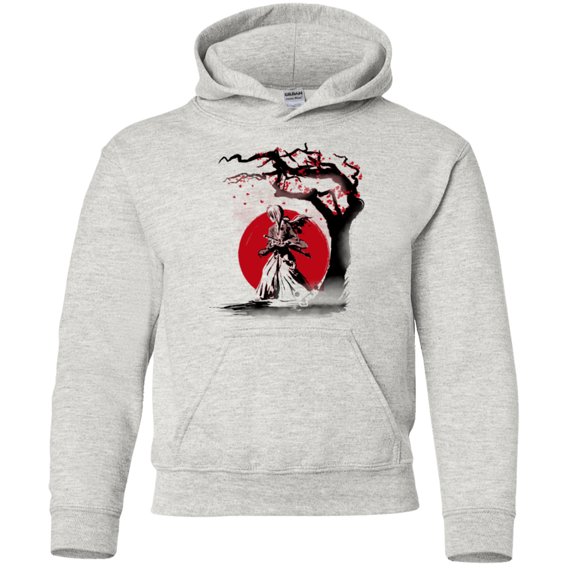 Sweatshirts Ash / YS wandering samurai Youth Hoodie
