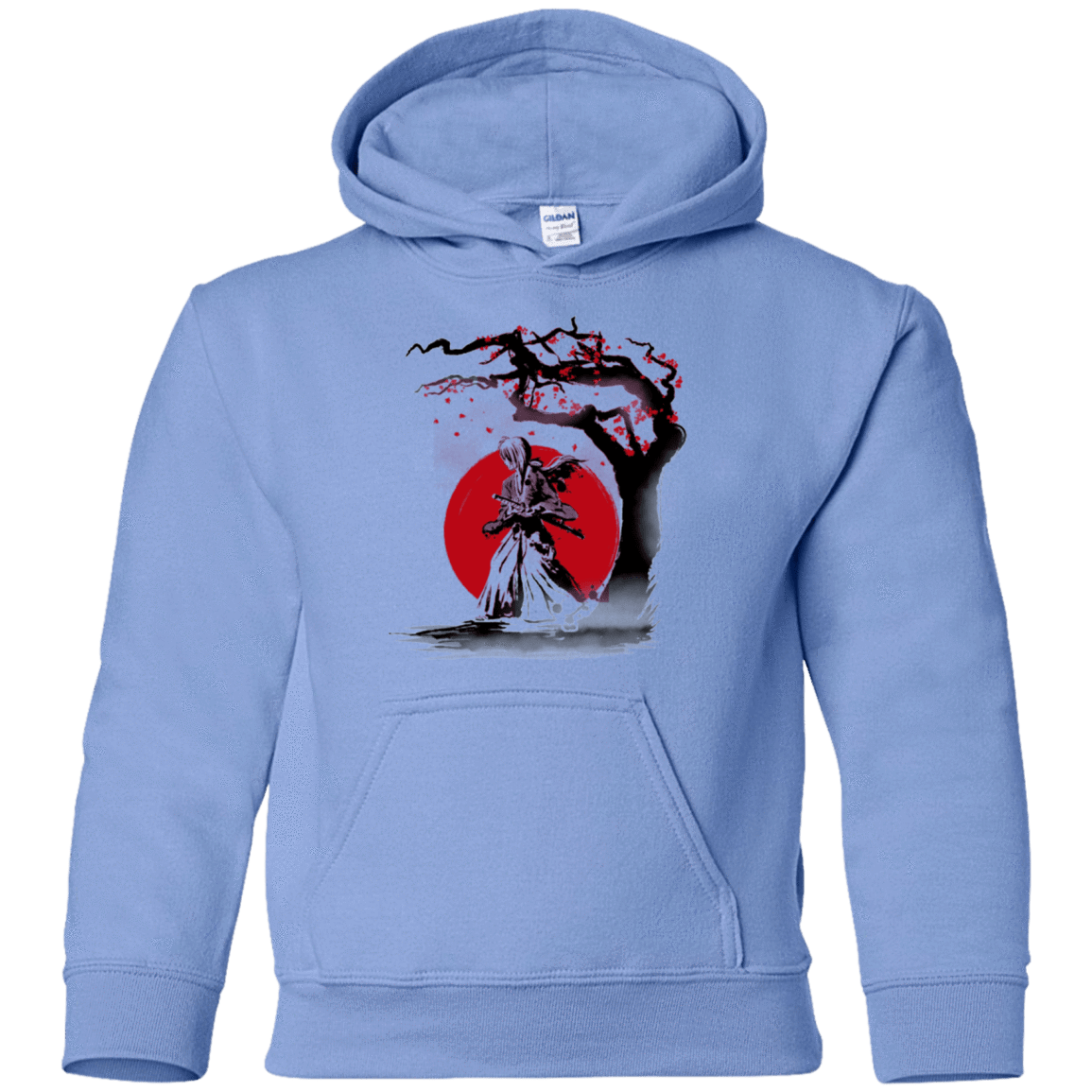 Sweatshirts Carolina Blue / YS wandering samurai Youth Hoodie