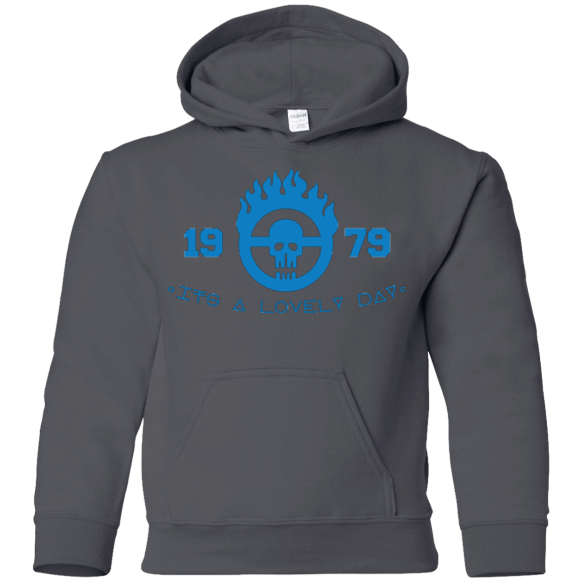 Sweatshirts Charcoal / YS War Boy Lovely Day Youth Hoodie