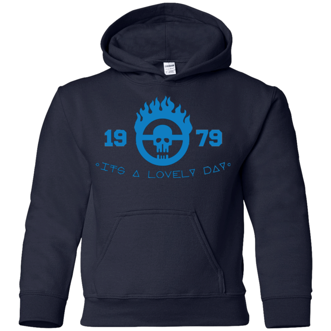 Sweatshirts Navy / YS War Boy Lovely Day Youth Hoodie