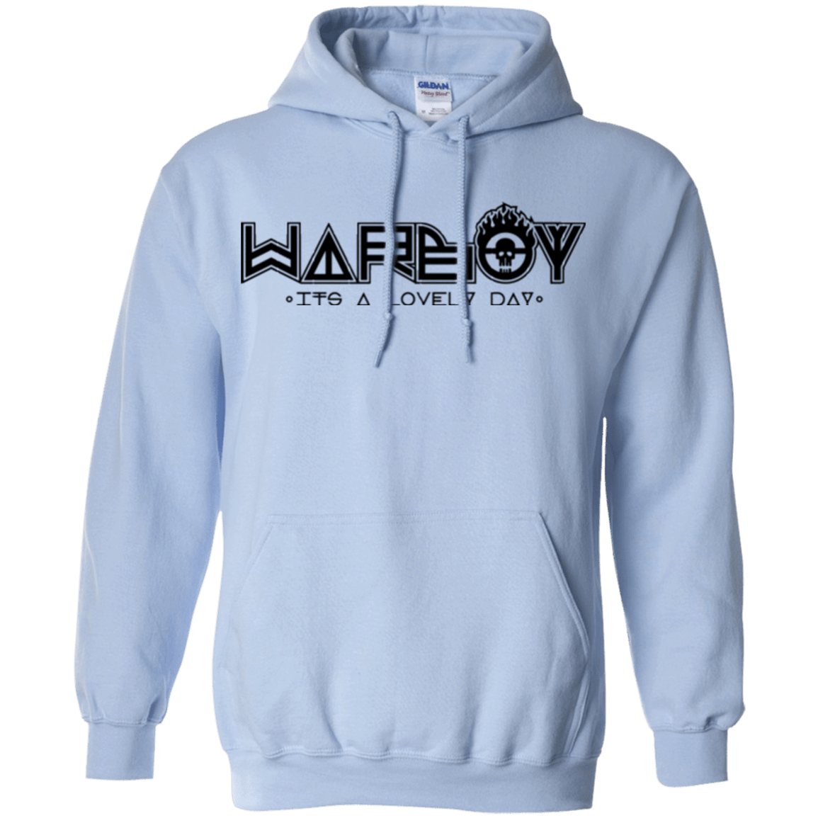 Sweatshirts Light Blue / Small War Boy Pullover Hoodie