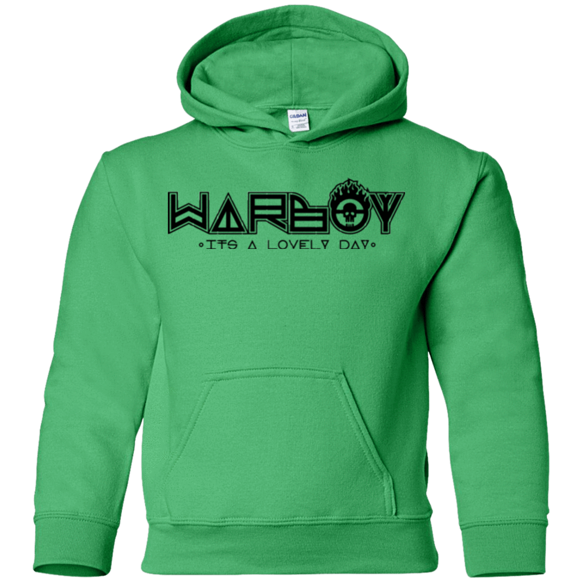 Sweatshirts Irish Green / YS War Boy Youth Hoodie