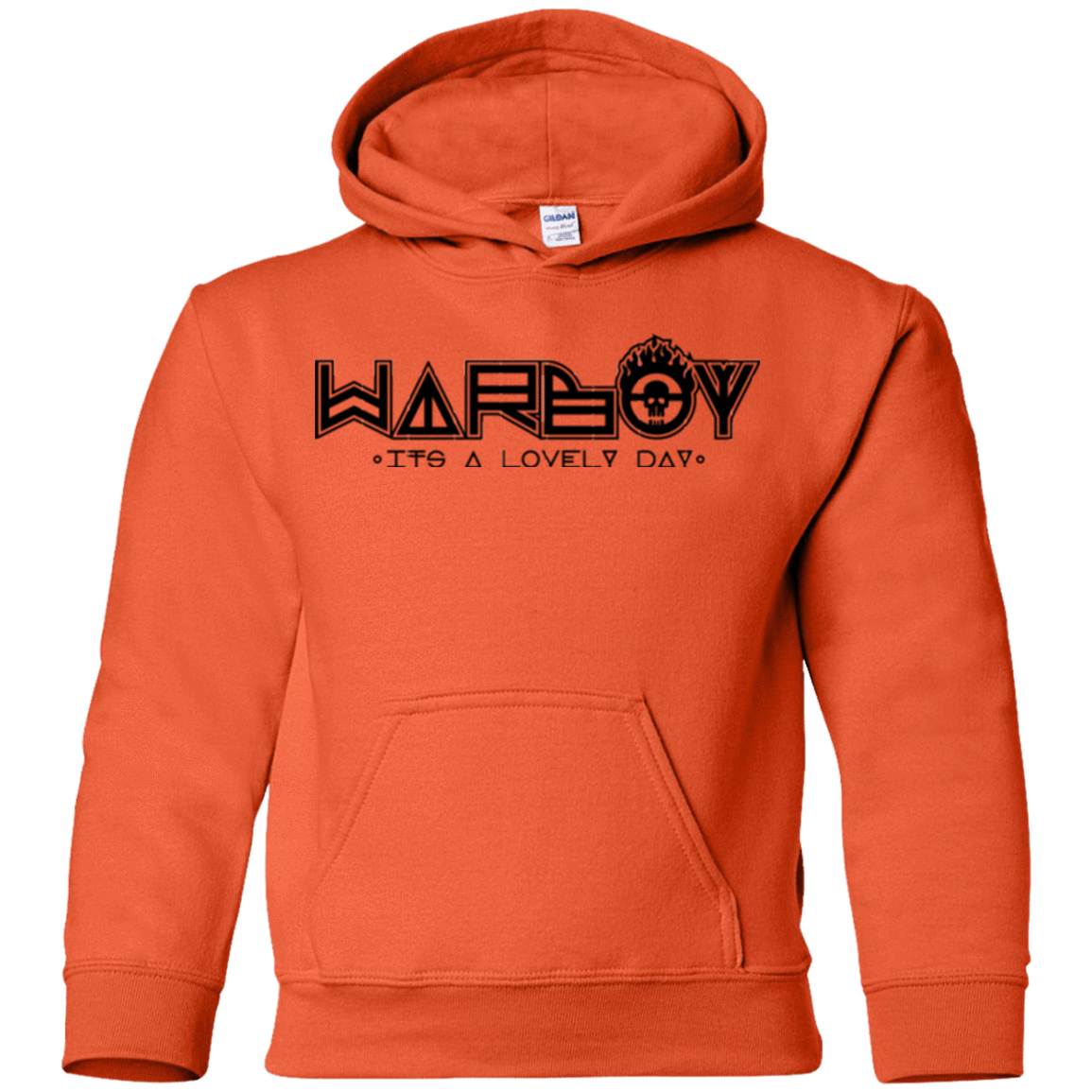 Sweatshirts Orange / YS War Boy Youth Hoodie