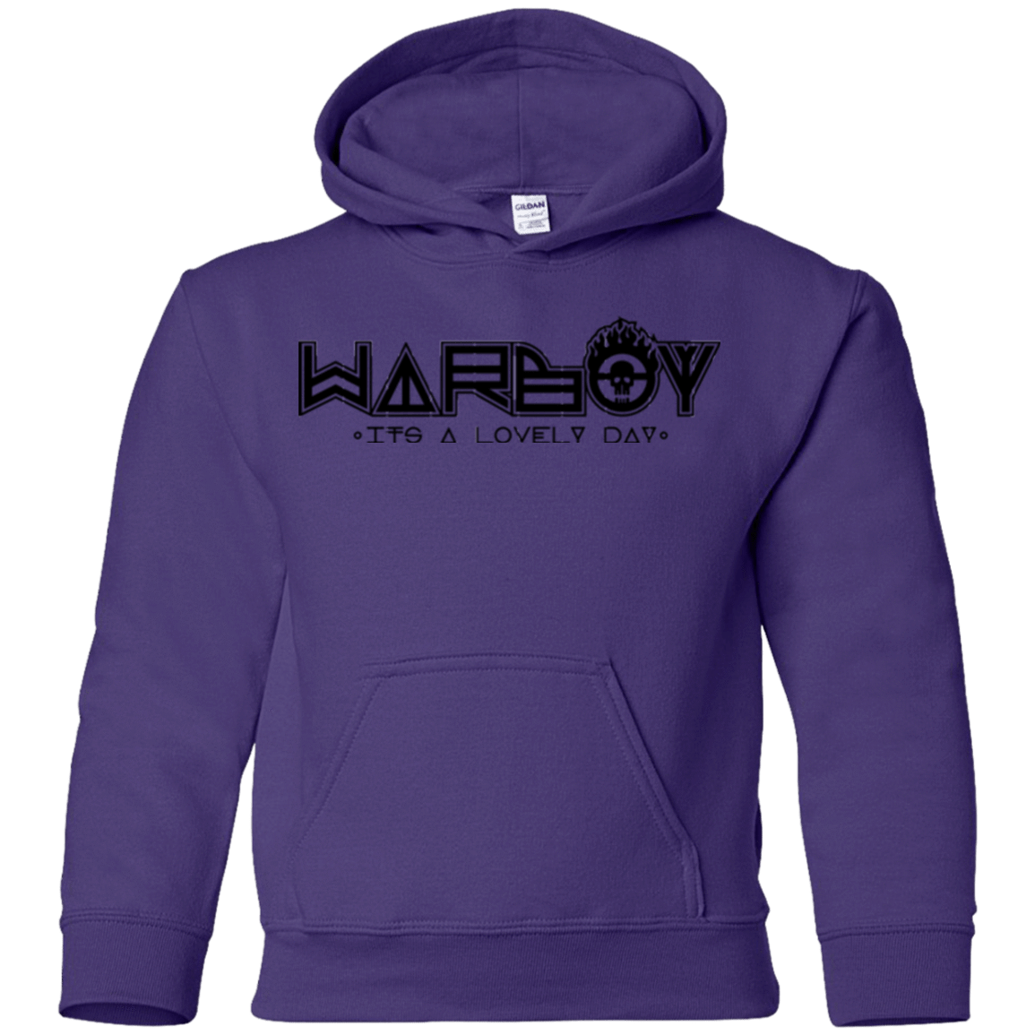 Sweatshirts Purple / YS War Boy Youth Hoodie