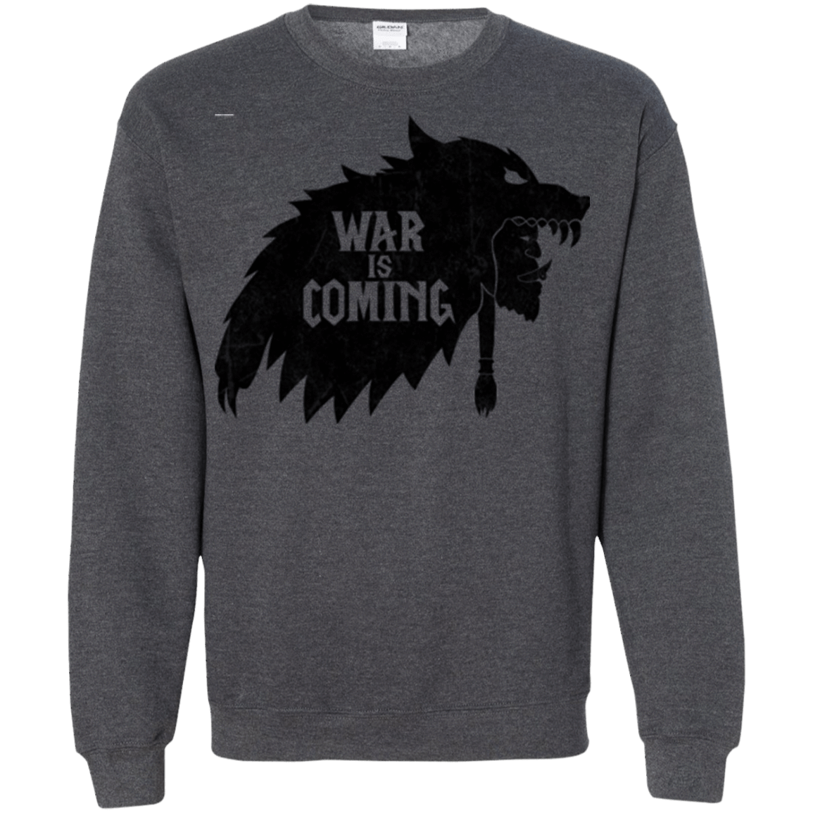 Sweatshirts Dark Heather / S War is Coming Crewneck Sweatshirt