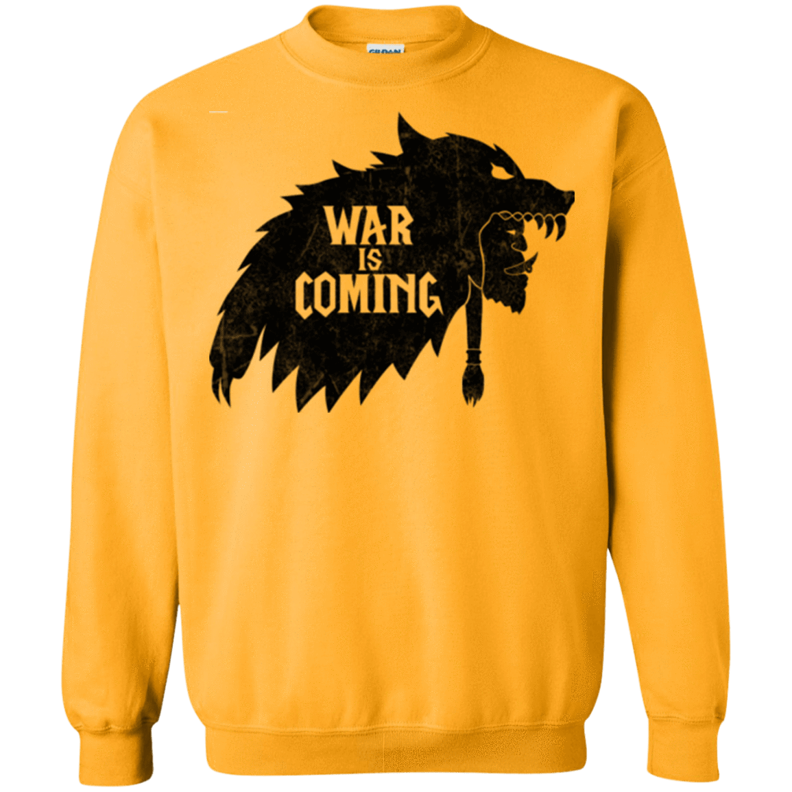 Sweatshirts Gold / S War is Coming Crewneck Sweatshirt