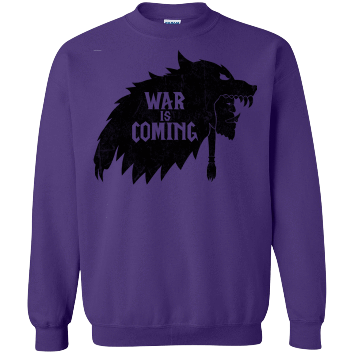 Sweatshirts Purple / S War is Coming Crewneck Sweatshirt