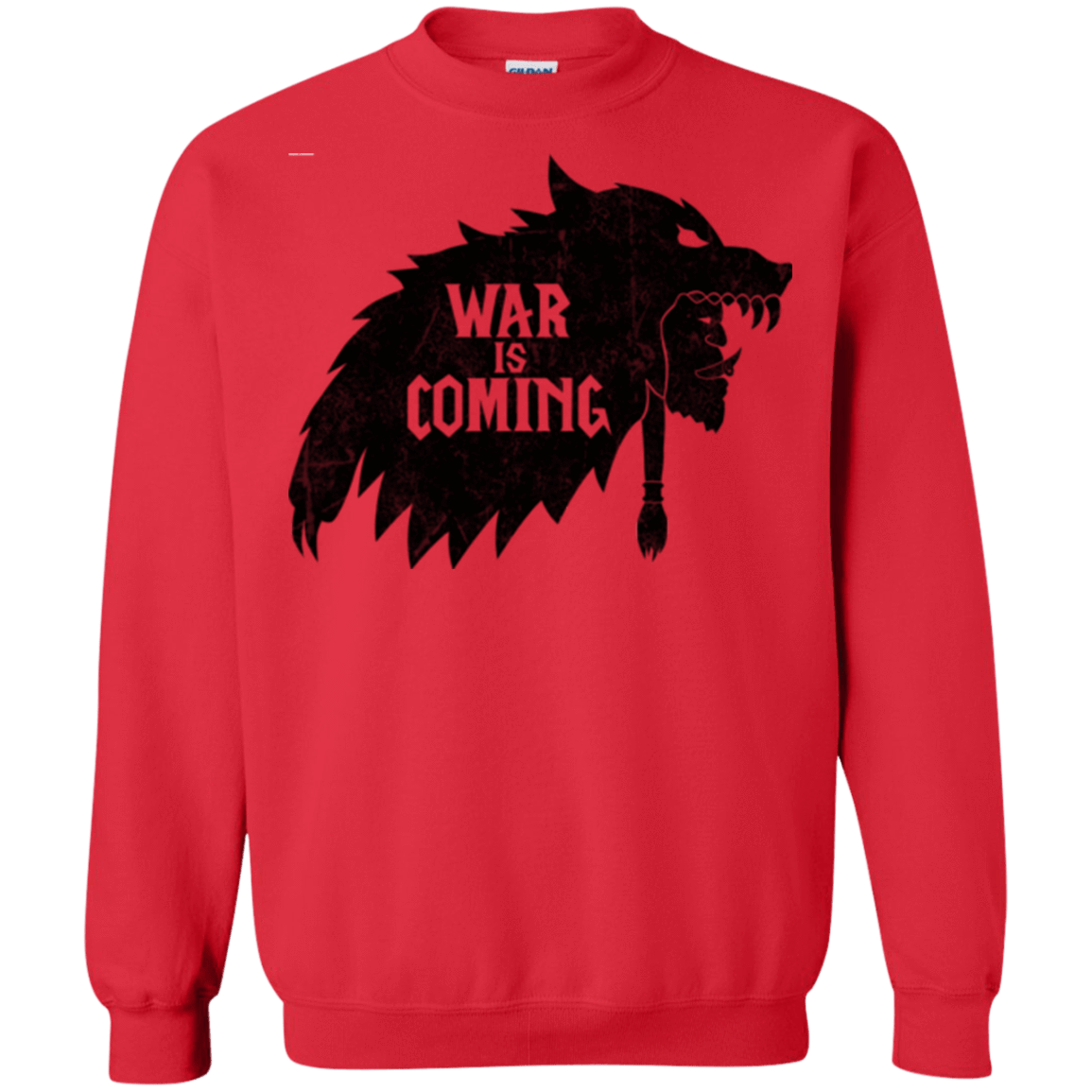 Sweatshirts Red / S War is Coming Crewneck Sweatshirt