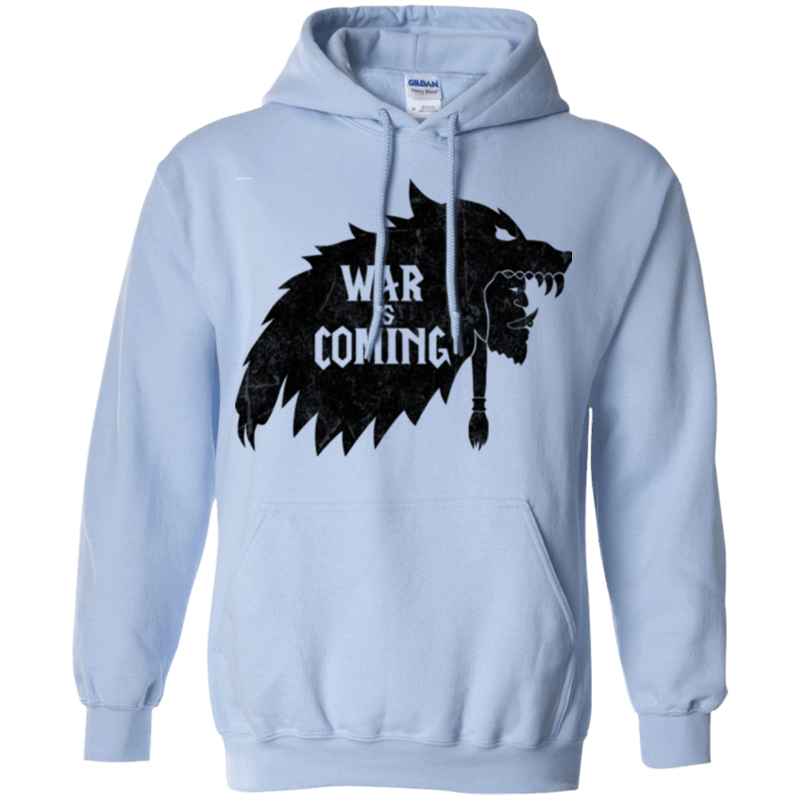 Sweatshirts Light Blue / S War is Coming Pullover Hoodie