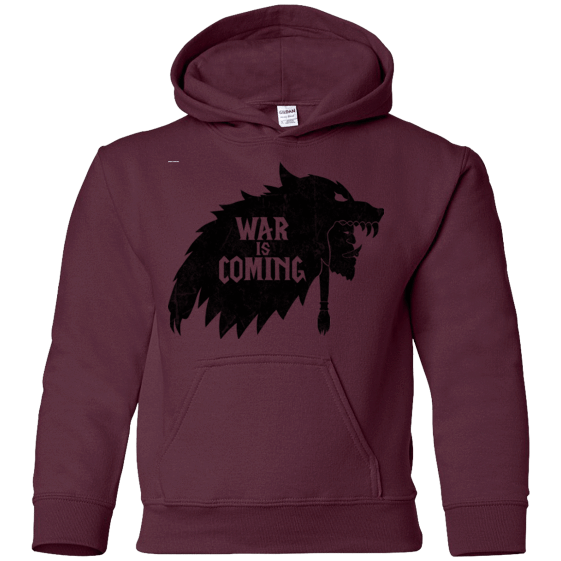 Sweatshirts Maroon / YS War is Coming Youth Hoodie