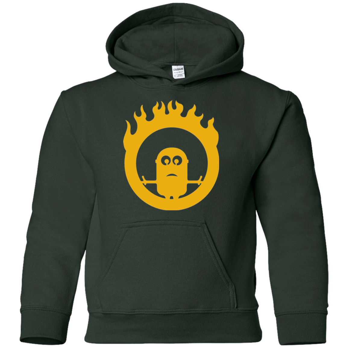 Sweatshirts Forest Green / YS War Minions Youth Hoodie