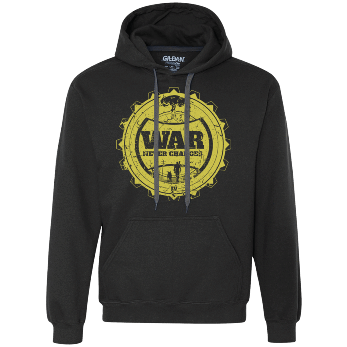Sweatshirts Black / Small War never changes (2) Premium Fleece Hoodie