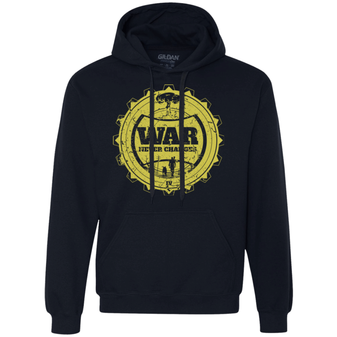 Sweatshirts Navy / Small War never changes (2) Premium Fleece Hoodie