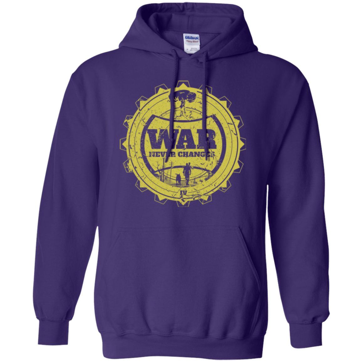 Sweatshirts Purple / Small War never changes (2) Pullover Hoodie