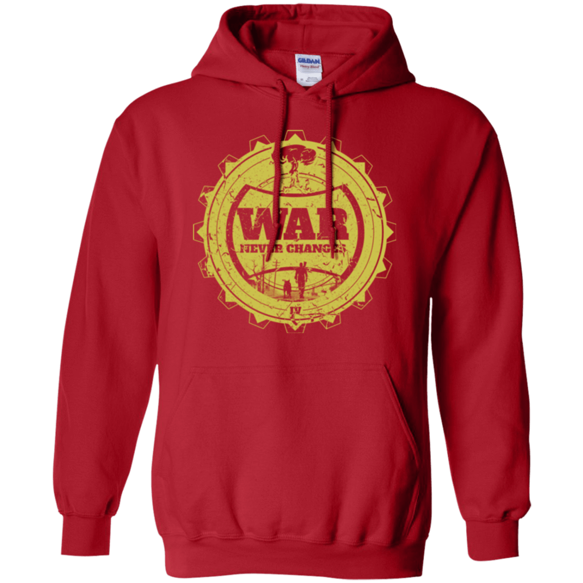 Sweatshirts Red / Small War never changes (2) Pullover Hoodie