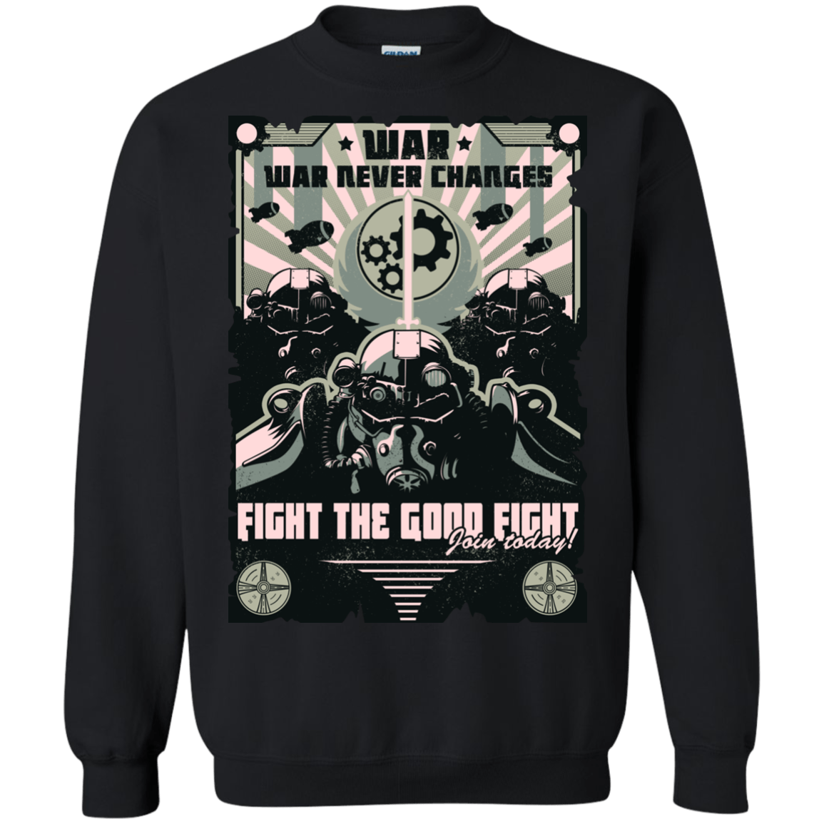 Sweatshirts Black / Small War Never Changes Crewneck Sweatshirt