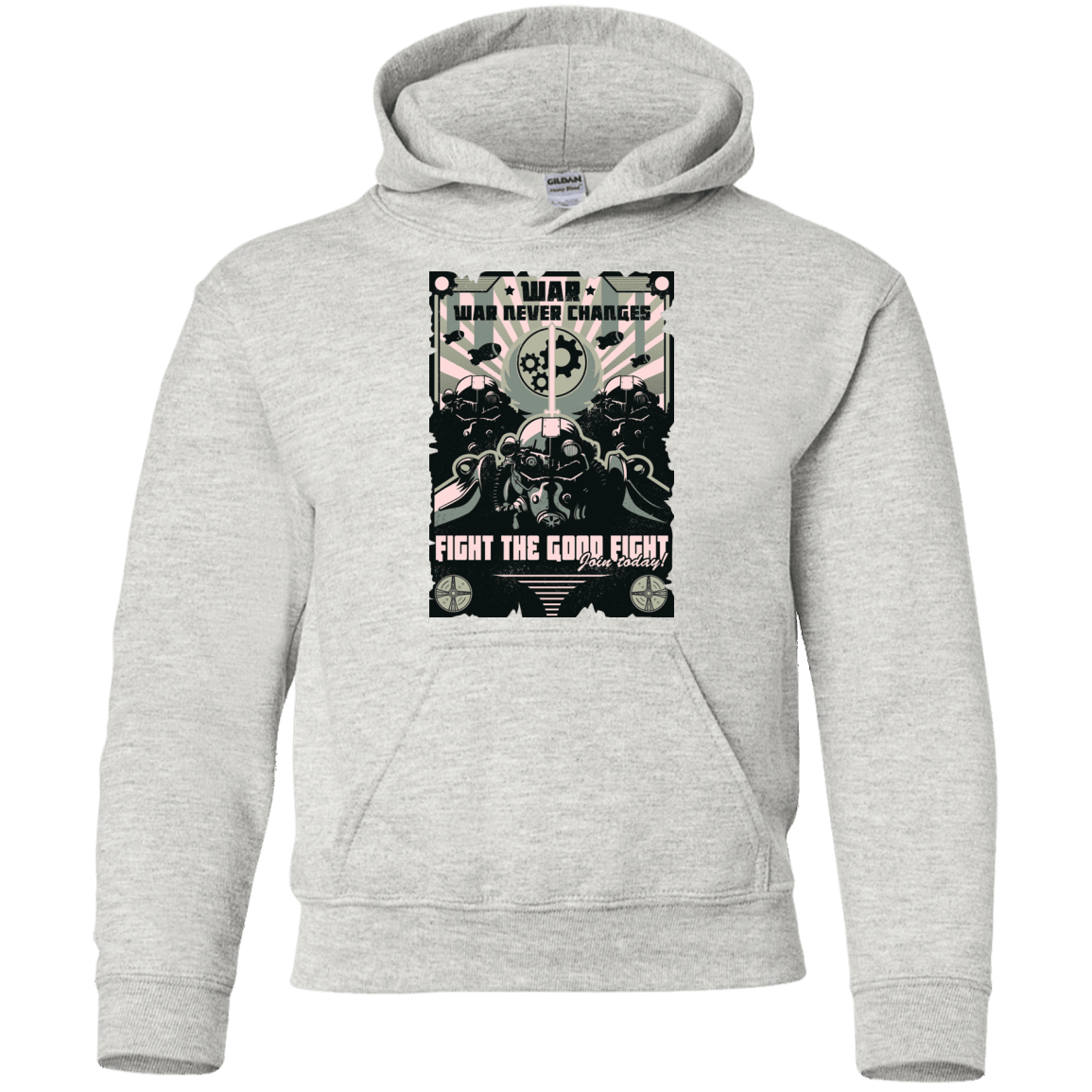 Sweatshirts Ash / YS War Never Changes Youth Hoodie