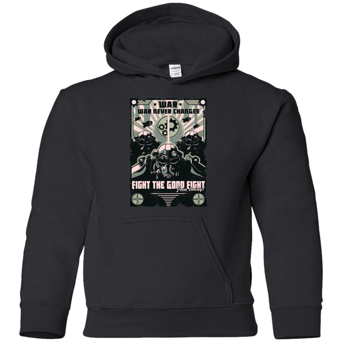 Sweatshirts Black / YS War Never Changes Youth Hoodie