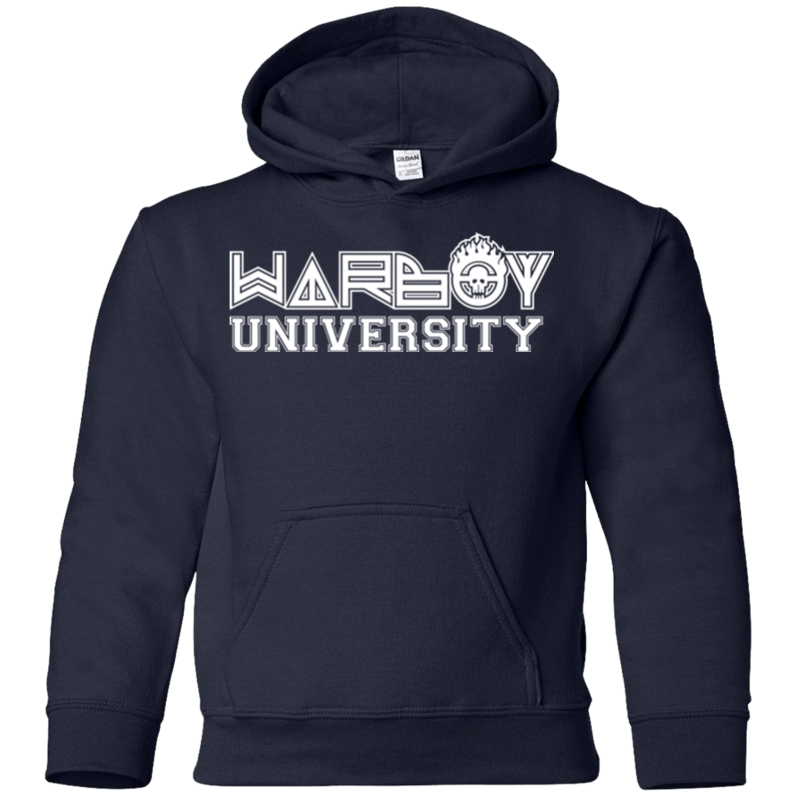 Sweatshirts Navy / YS Warboy University Youth Hoodie