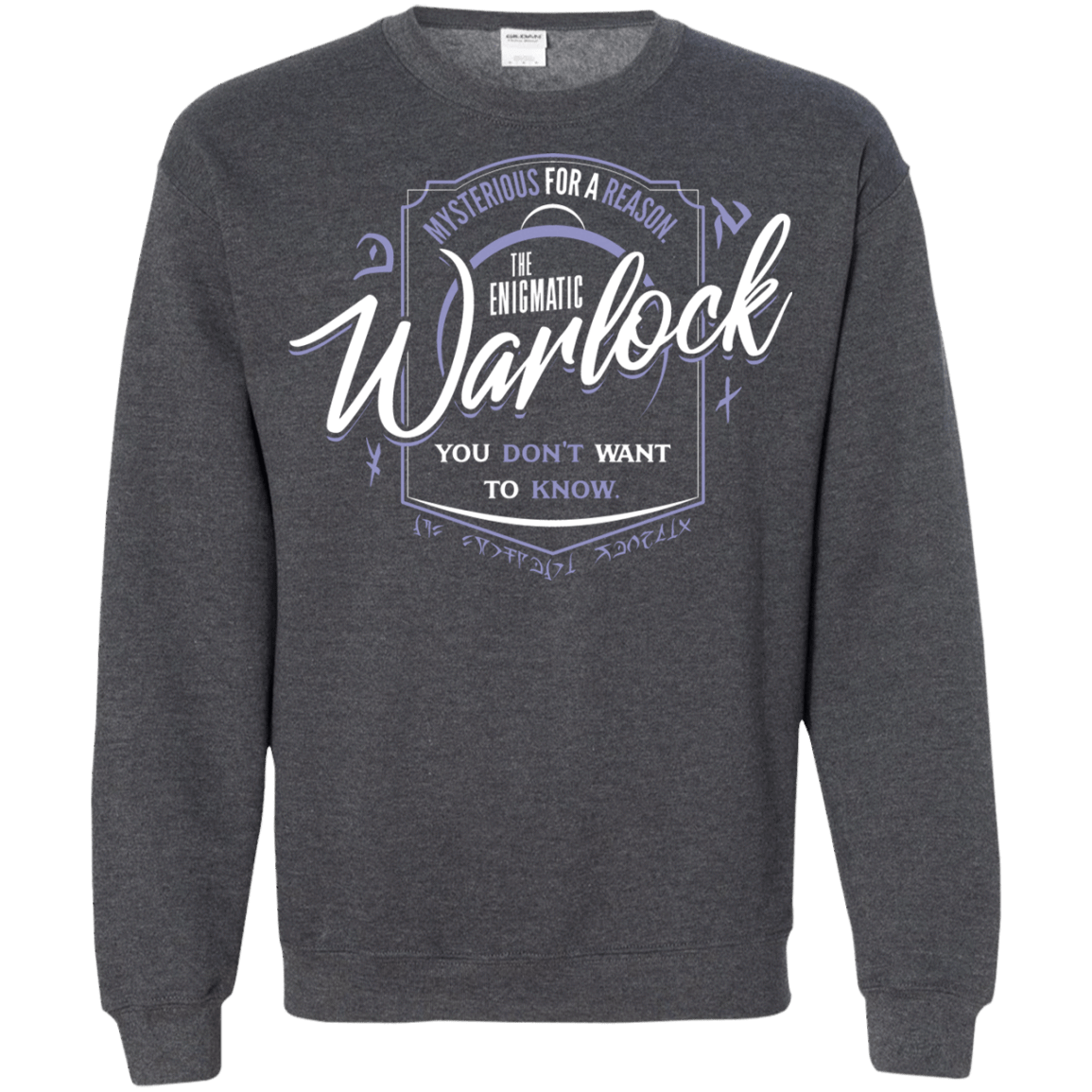 Sweatshirts Dark Heather / S Warlock Crewneck Sweatshirt
