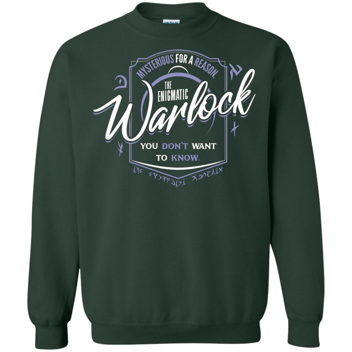 Sweatshirts Forest Green / S Warlock Crewneck Sweatshirt