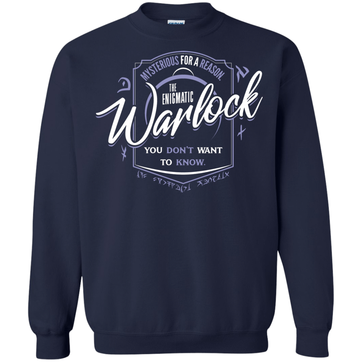 Sweatshirts Navy / S Warlock Crewneck Sweatshirt