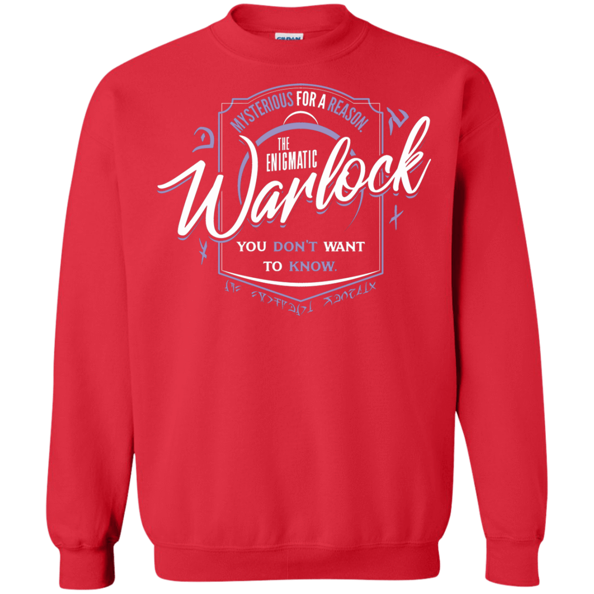 Sweatshirts Red / S Warlock Crewneck Sweatshirt