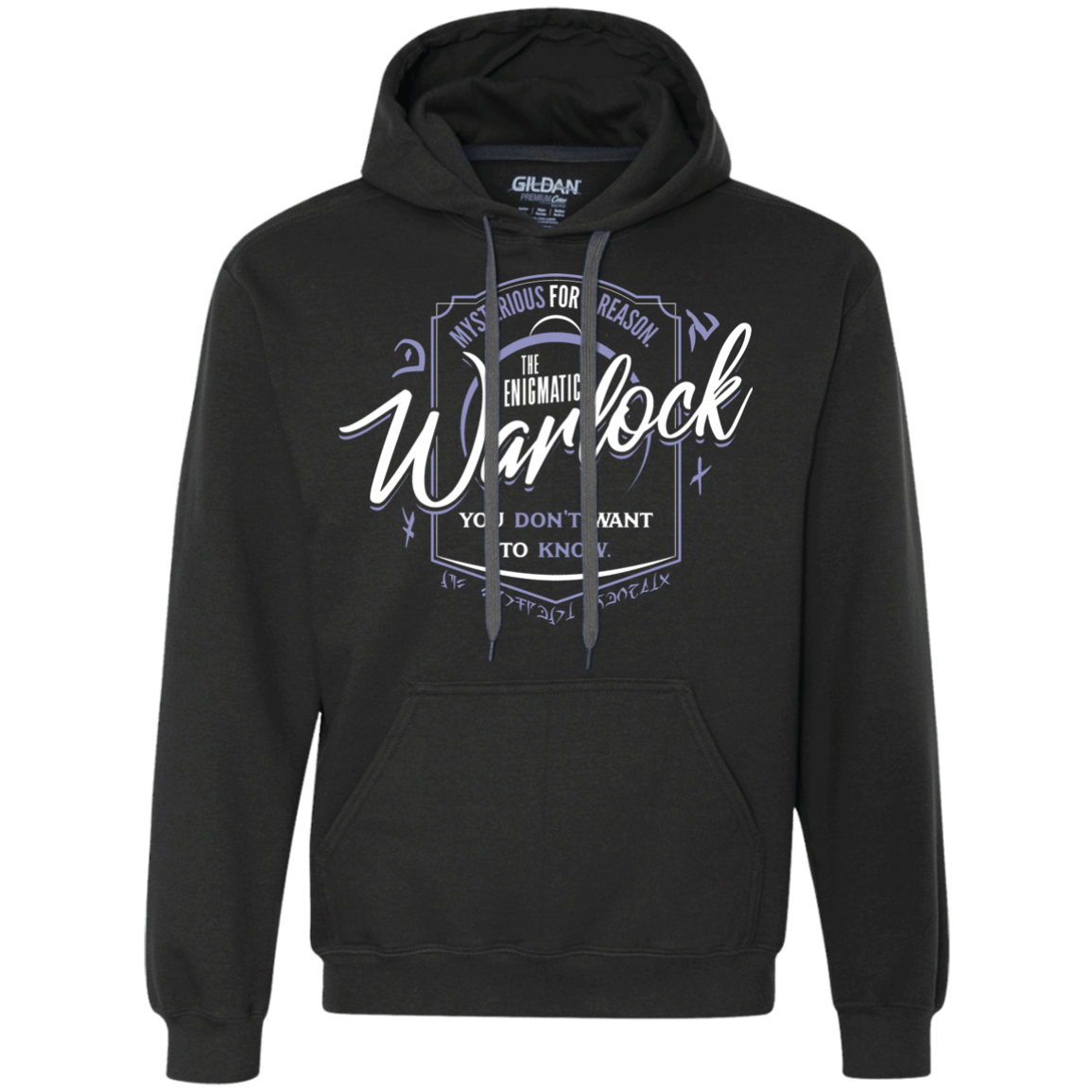 Sweatshirts Black / S Warlock Premium Fleece Hoodie