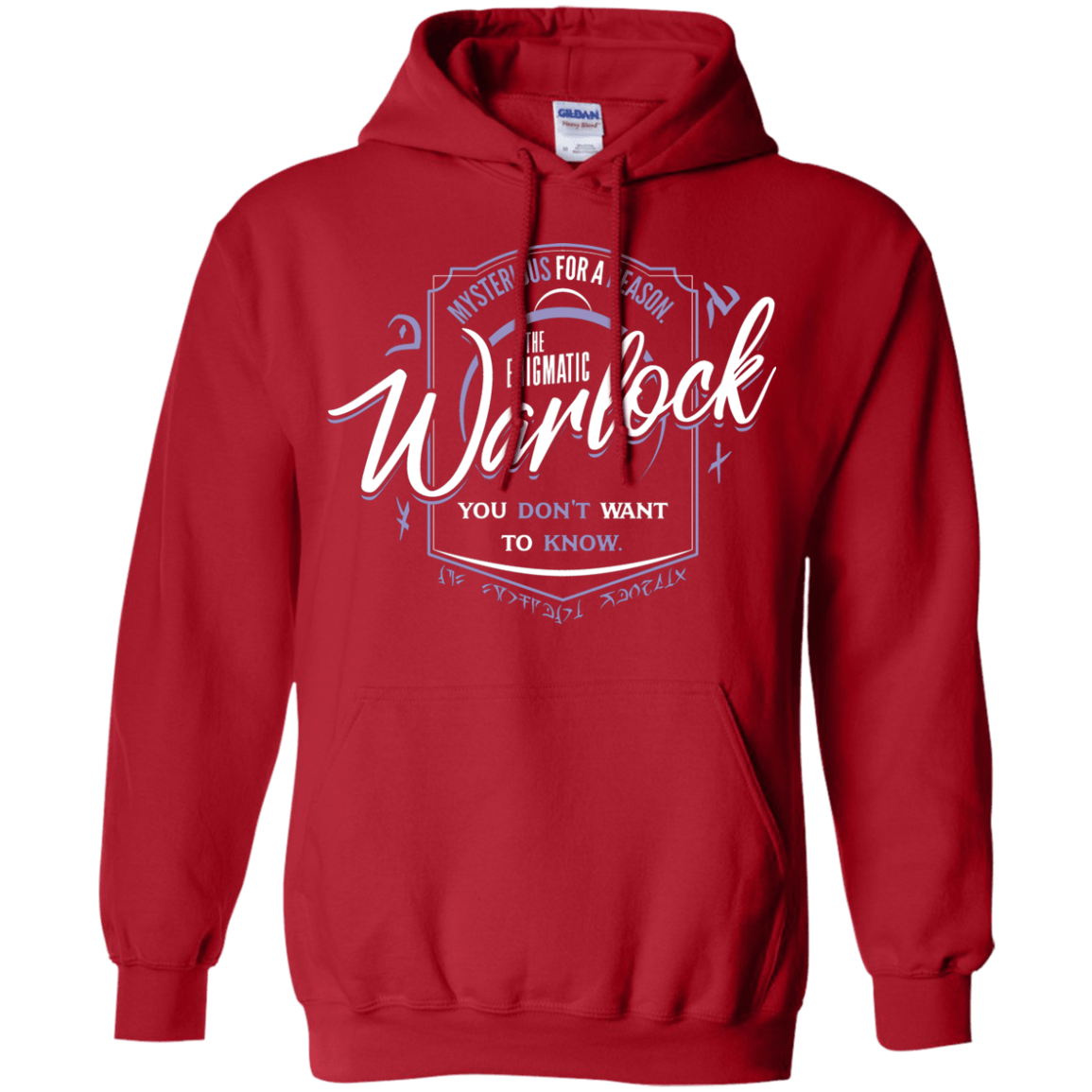 Sweatshirts Red / S Warlock Pullover Hoodie