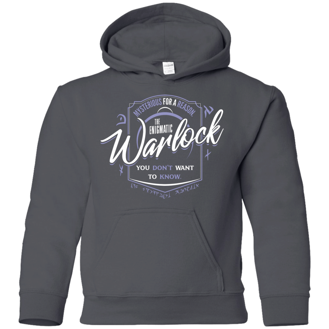 Sweatshirts Charcoal / YS Warlock Youth Hoodie