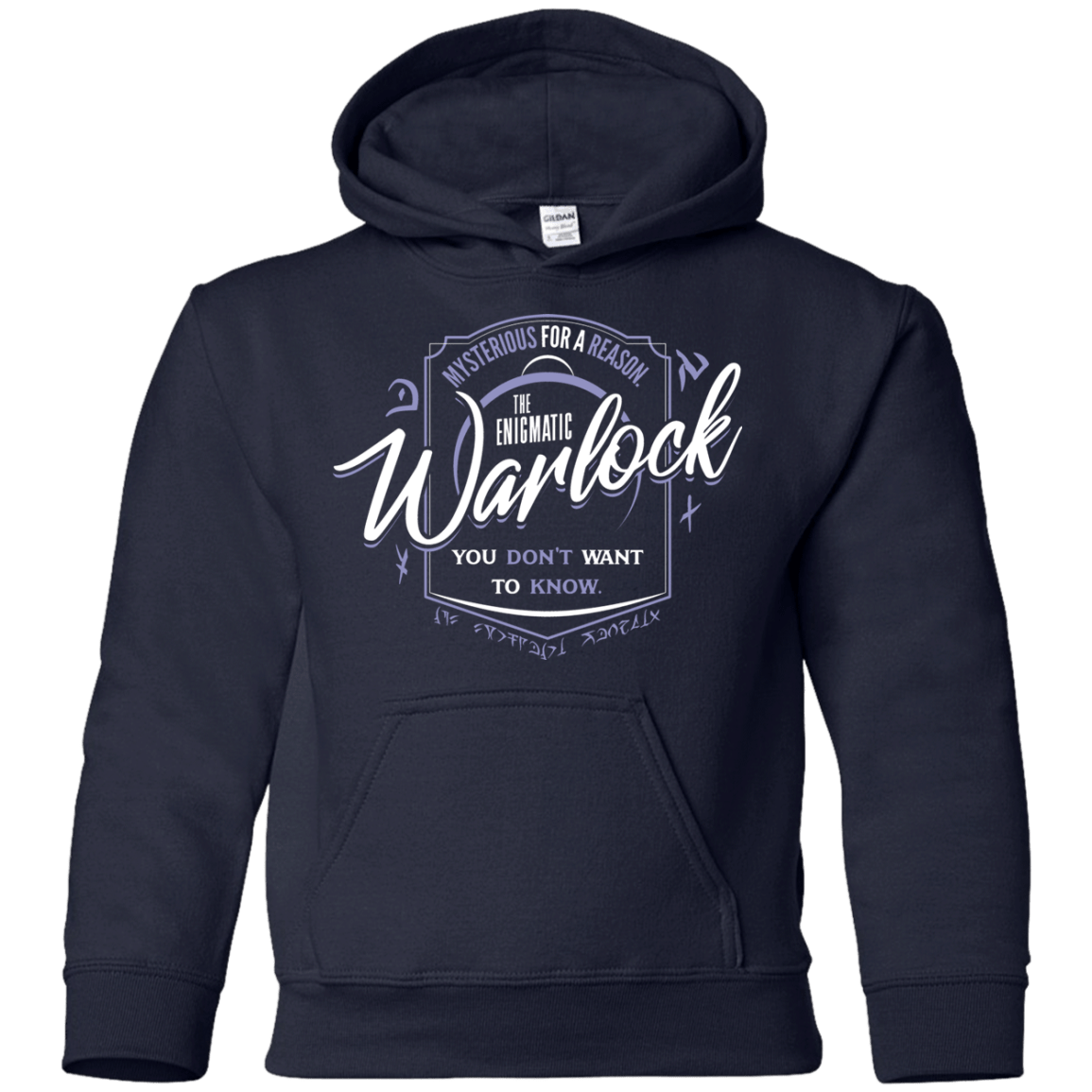 Sweatshirts Navy / YS Warlock Youth Hoodie