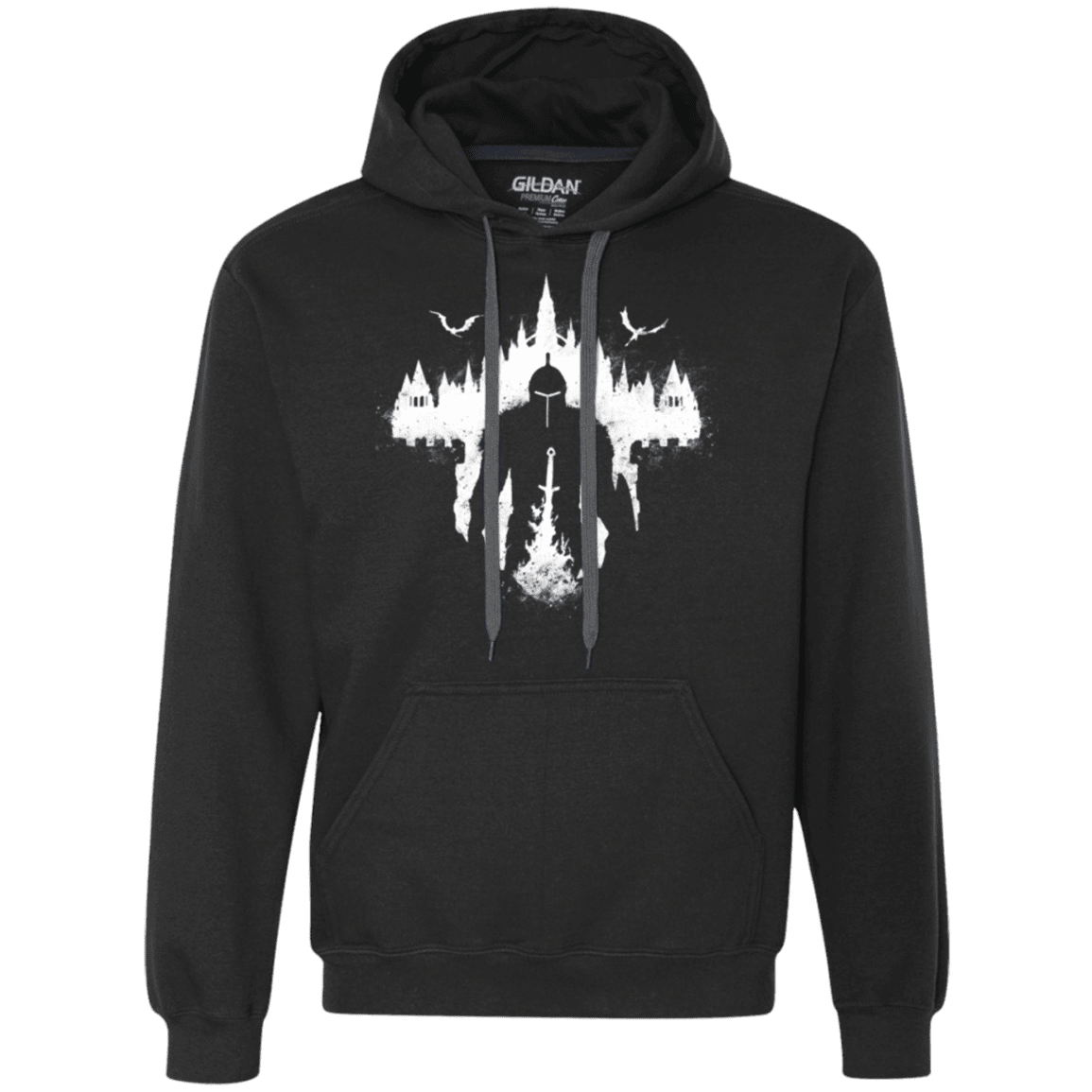 Sweatshirts Black / Small Warrior soul Premium Fleece Hoodie