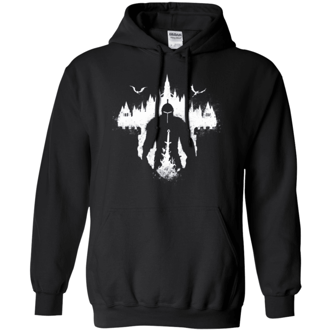 Sweatshirts Black / Small Warrior soul Pullover Hoodie