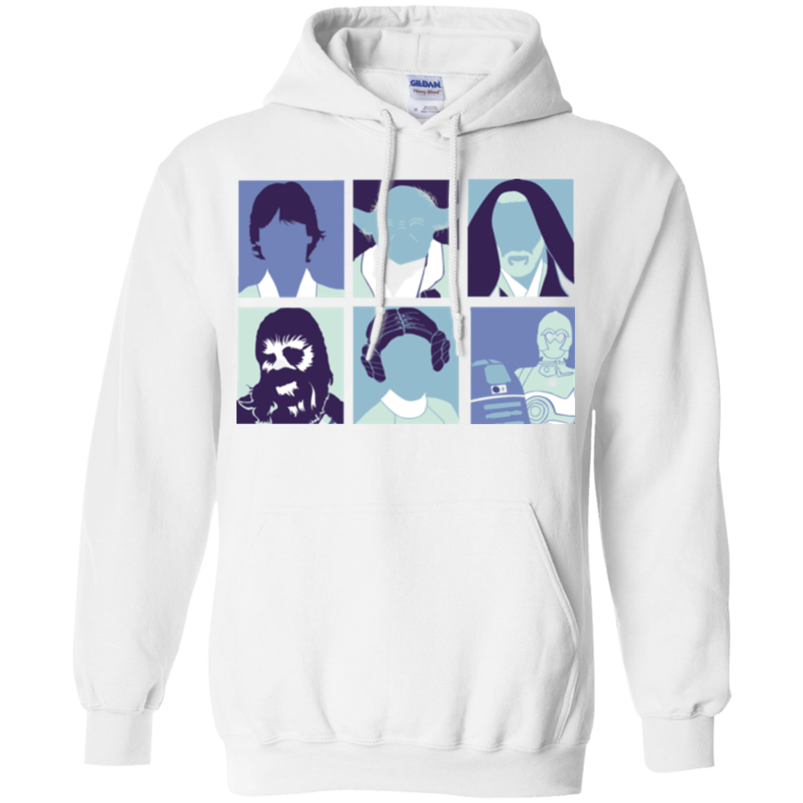 Sweatshirts White / Small Wars pop Pullover Hoodie