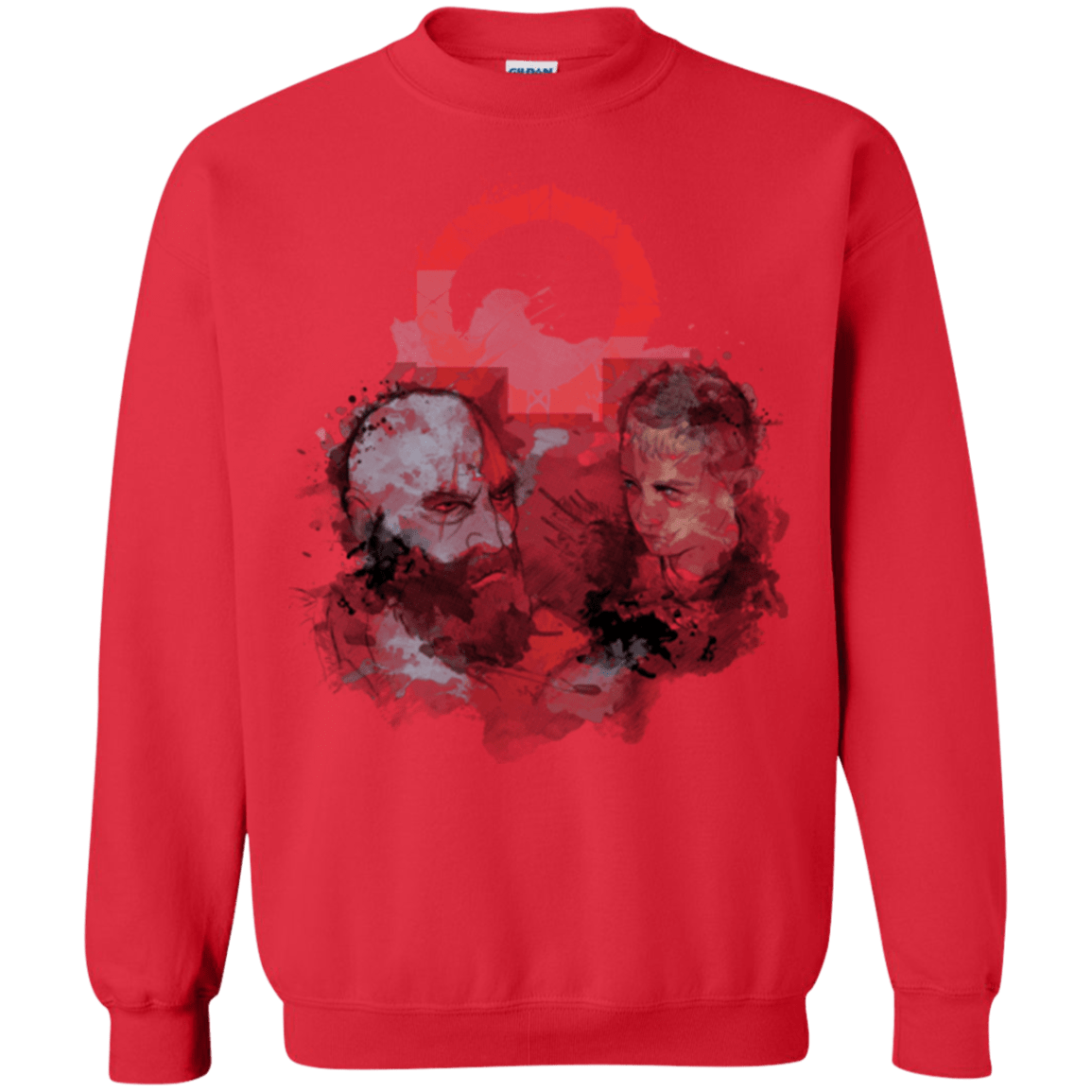 Sweatshirts Red / S WARTER COLOR Crewneck Sweatshirt