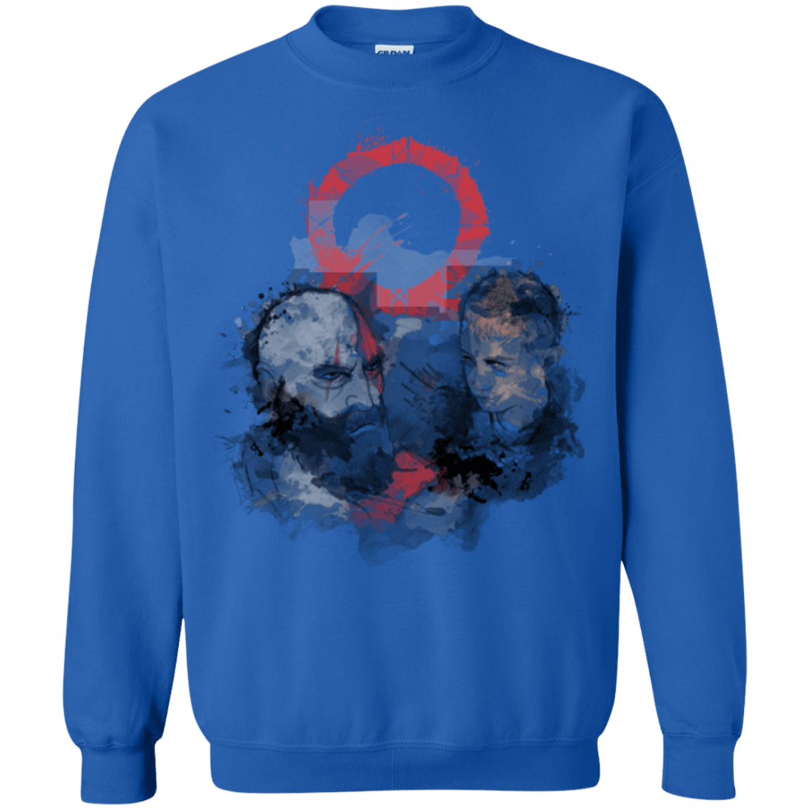 Sweatshirts Royal / S WARTER COLOR Crewneck Sweatshirt