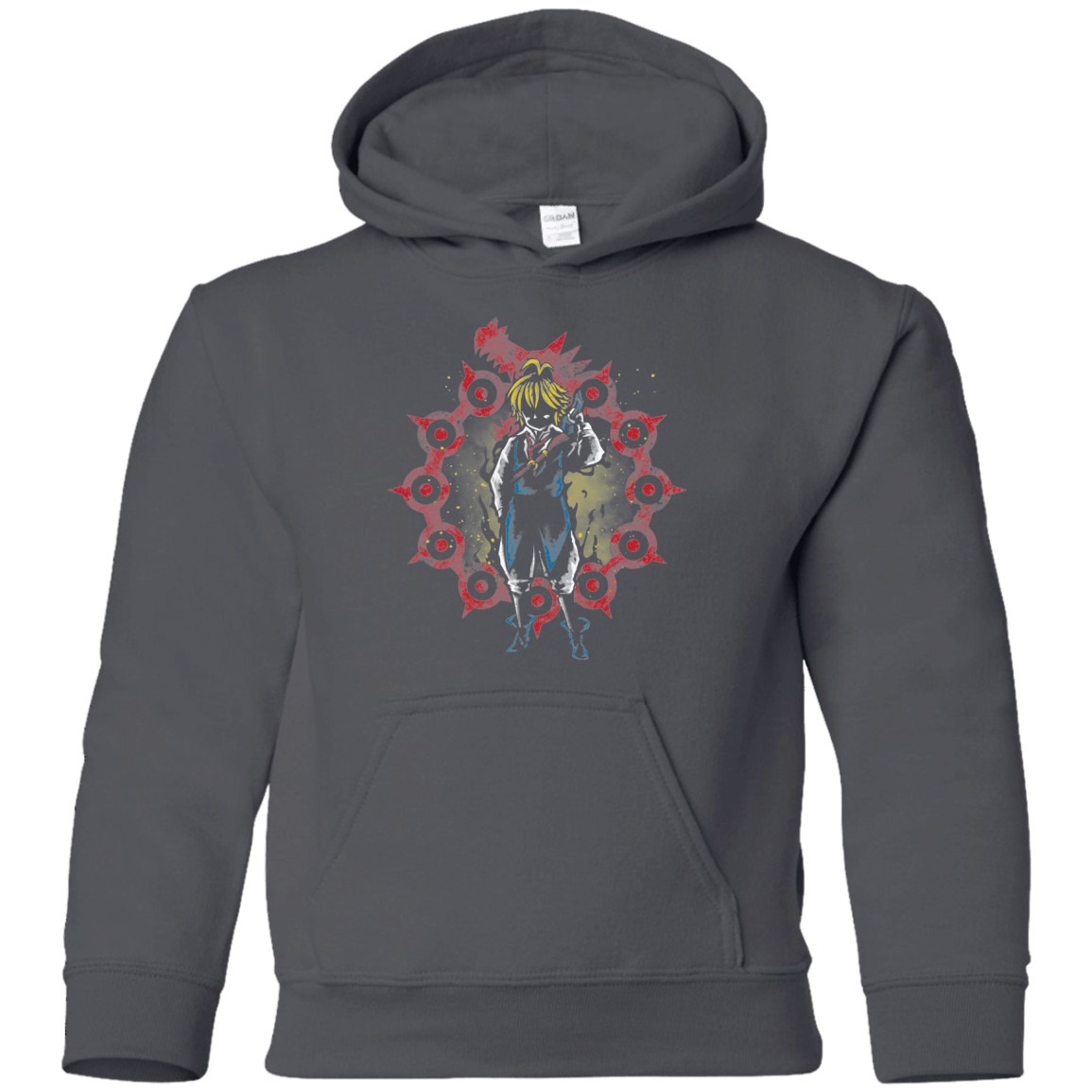 Sweatshirts Charcoal / YS Warth Hero Youth Hoodie