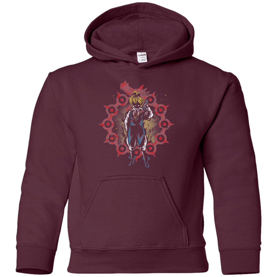 Sweatshirts Maroon / YS Warth Hero Youth Hoodie