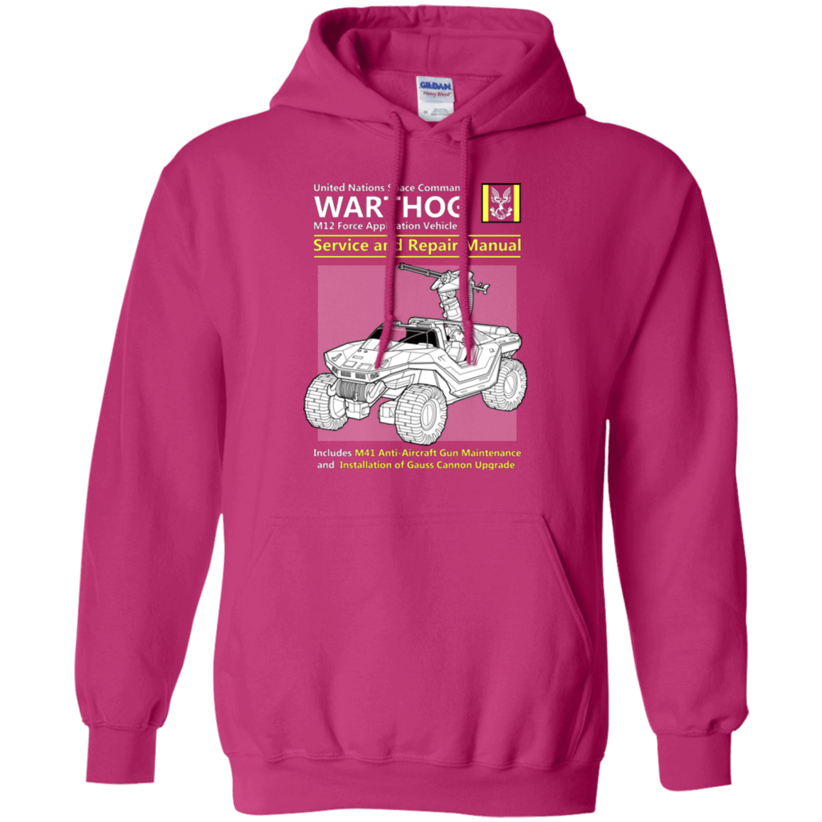 Sweatshirts Heliconia / Small WARTHOG SERVICE AND REPAIR MANUAL Pullover Hoodie