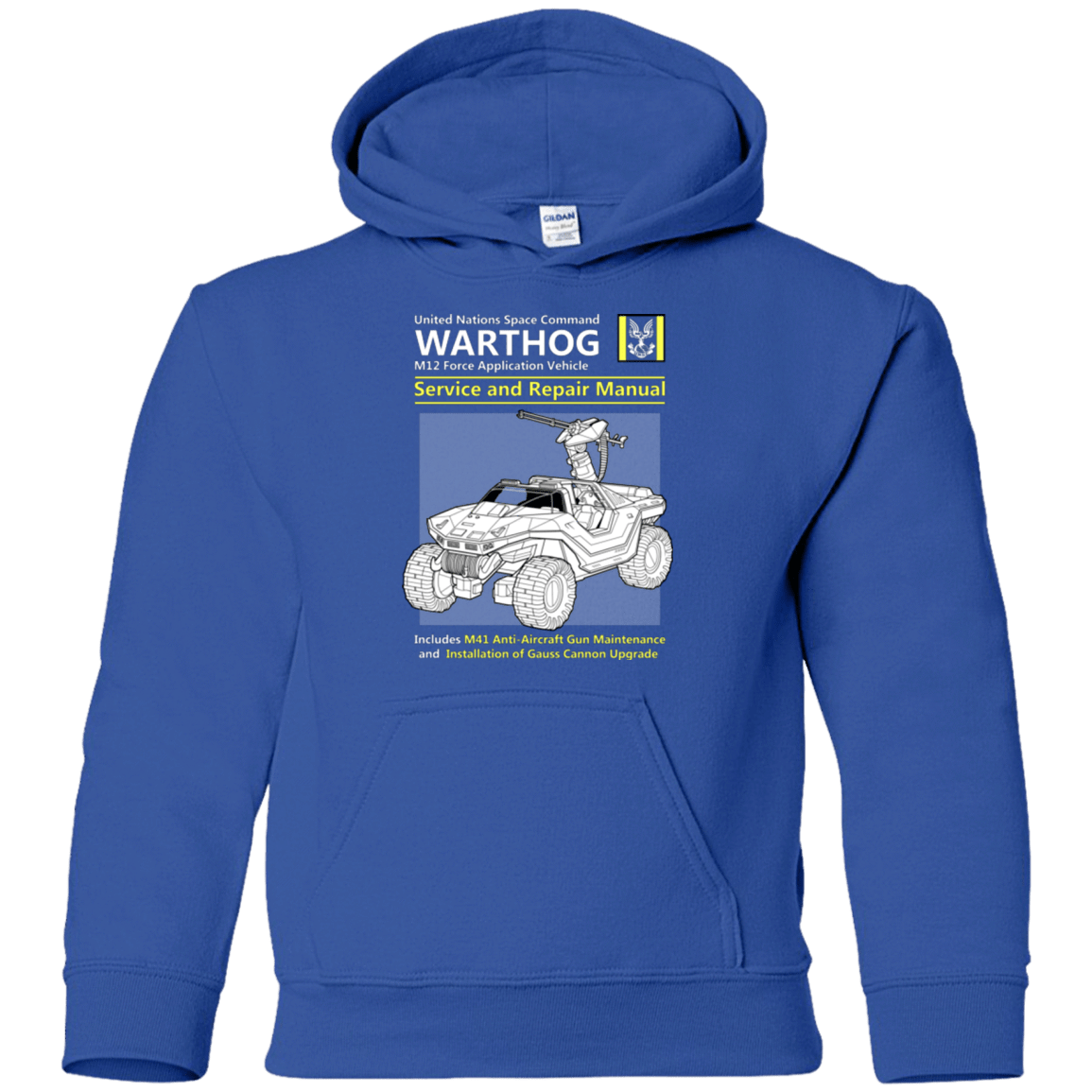 Sweatshirts Royal / YS WARTHOG SERVICE AND REPAIR MANUAL Youth Hoodie
