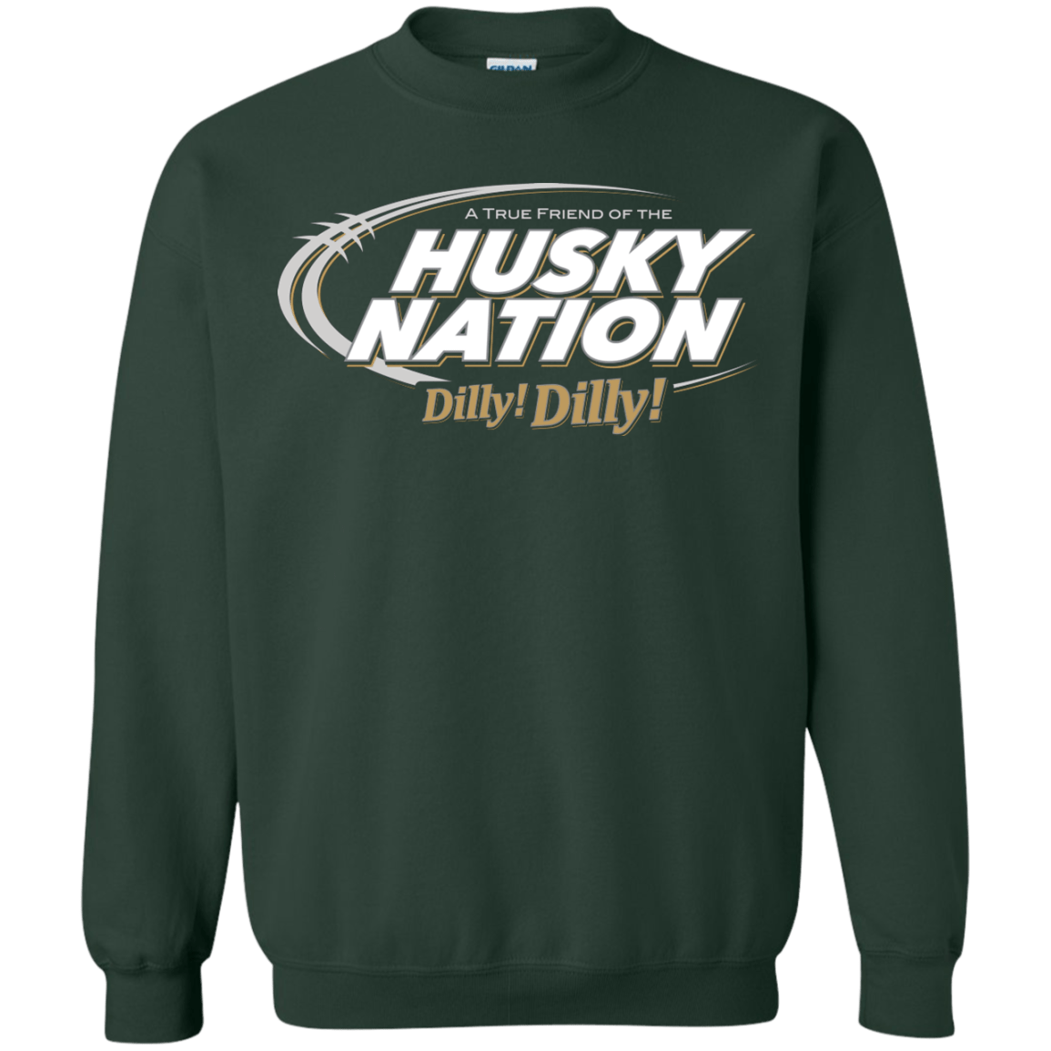 Sweatshirts Forest Green / Small Washington Dilly Dilly Crewneck Sweatshirt