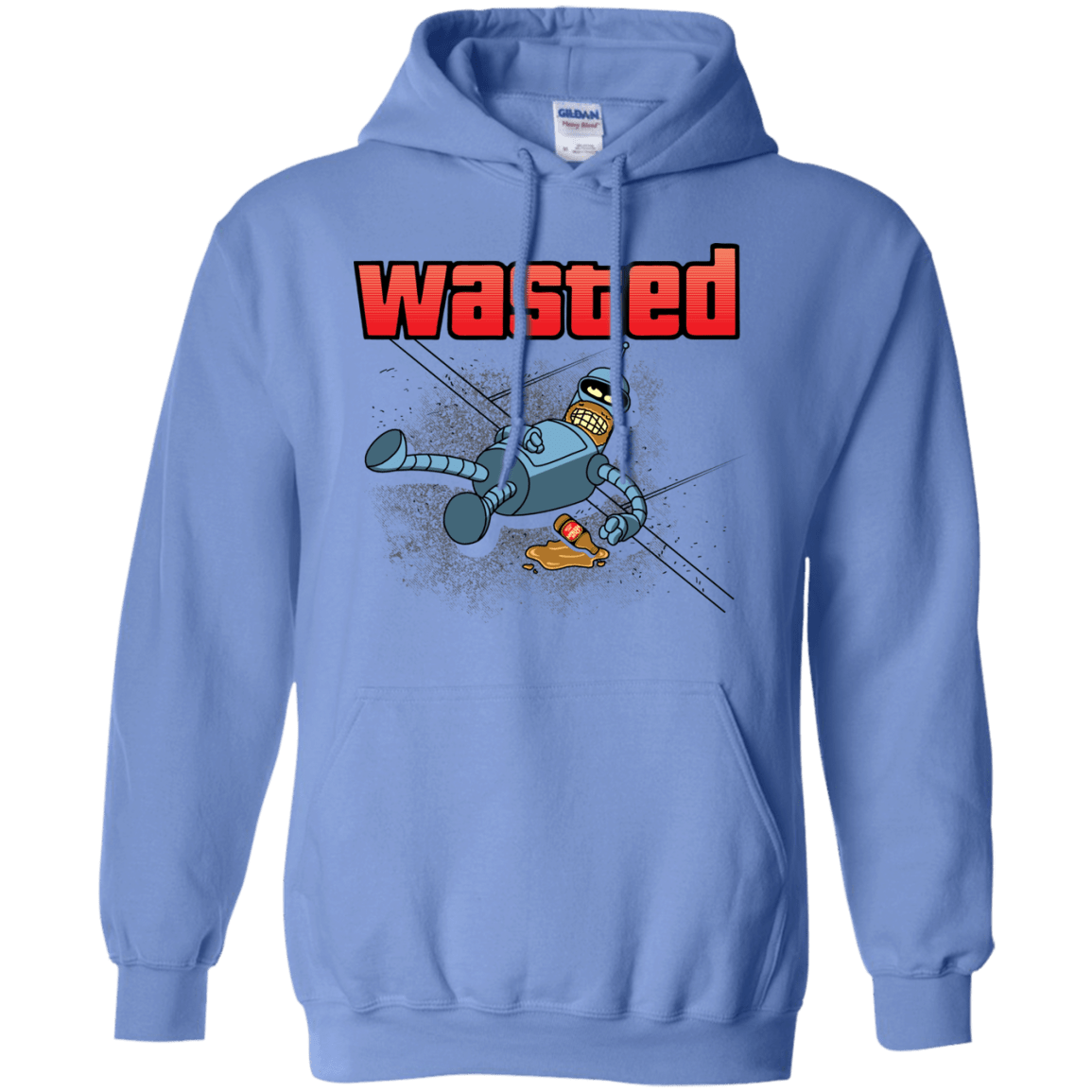 Sweatshirts Carolina Blue / S Wasted Pullover Hoodie