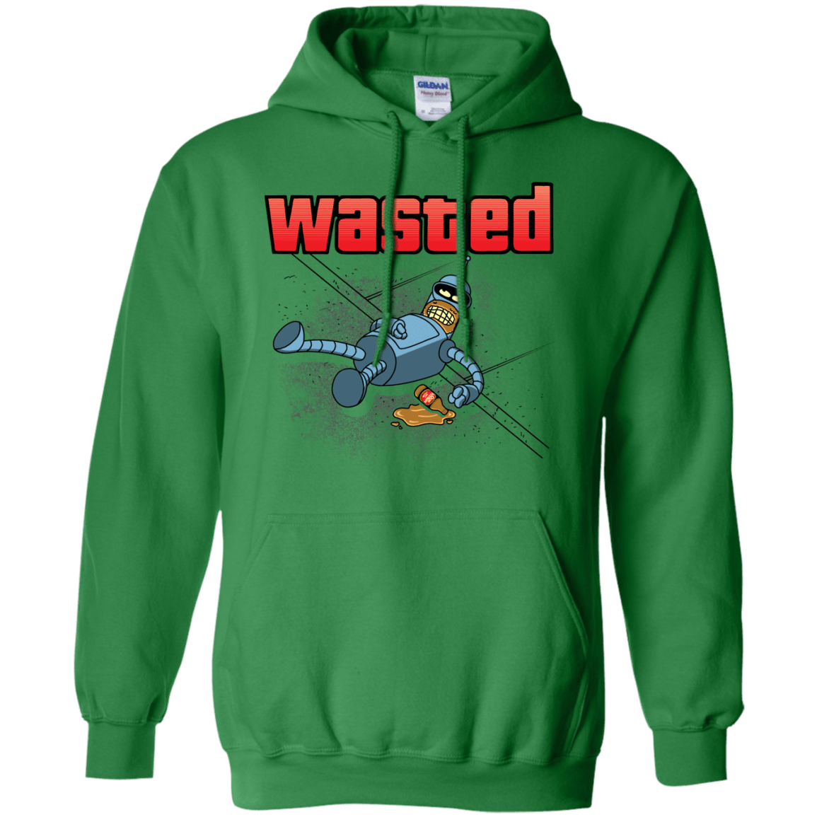 Sweatshirts Irish Green / S Wasted Pullover Hoodie
